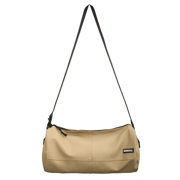 致青春|帆布包包女包2024春夏新款潮時尚帆布單肩包小眾時尚枕頭包「9904-122」24.04-5