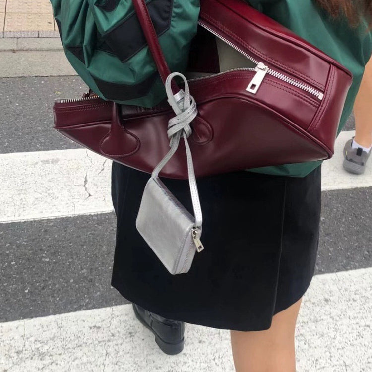 日韓流行 | 韓國小眾mini可愛卡包小方包隔層時髦迷你斜挎小包包掛飾腰包女「9317#」24.03-4