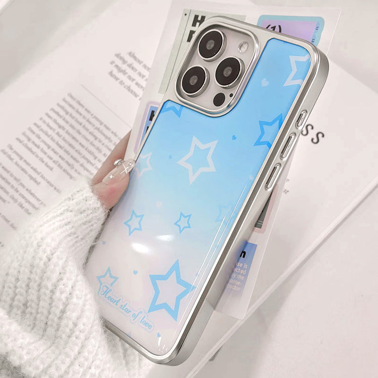 手機殼|蘋果電鍍銀邊滴膠手機殼iPhone16/15適用14 ProMax保護套13P「LR1443」25.04-1