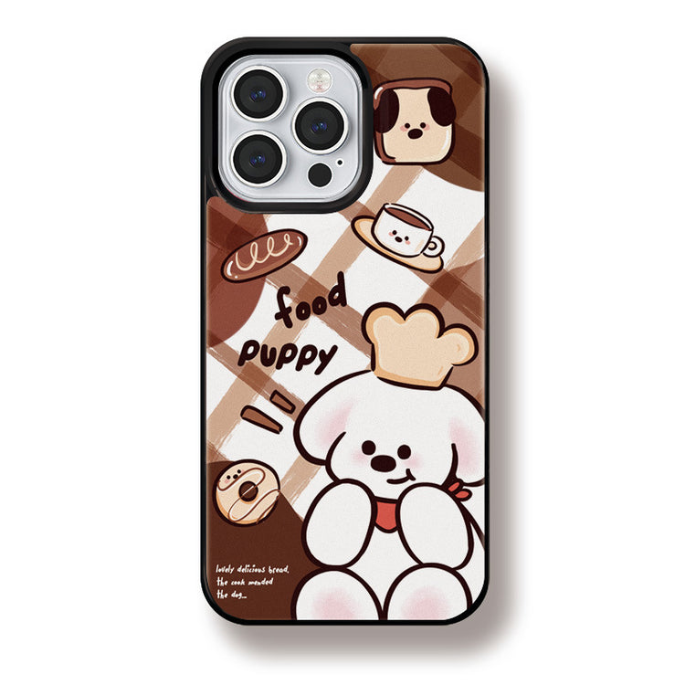 手機殼|蘋果16手機殼女iPhone15Promax可愛13磨砂黑框殼14Pro適用12「LR1182」24.10-2