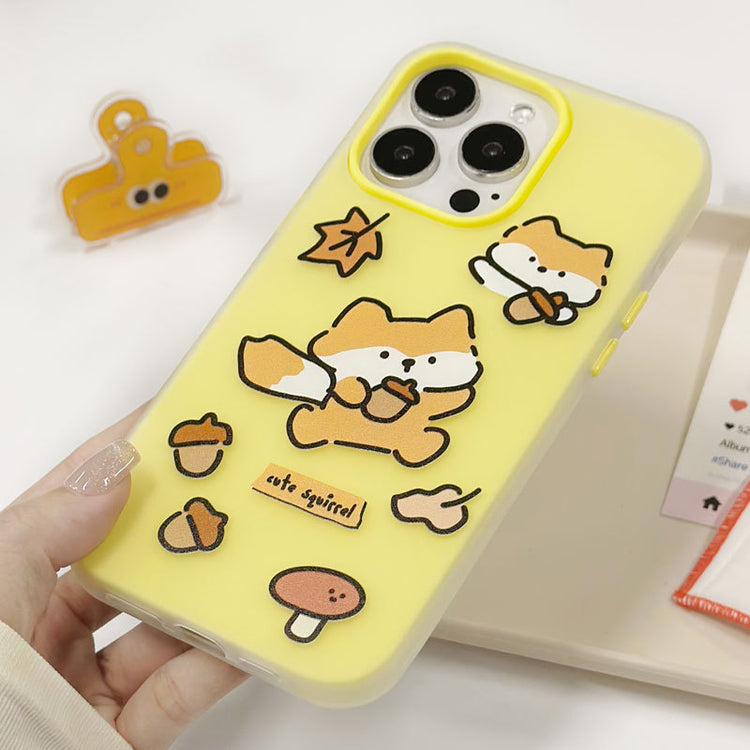 手機殼|蘋果15手機殼iPhone16適用12promax卡通13膚感果凍14二合一11「LR1711」25.07-3