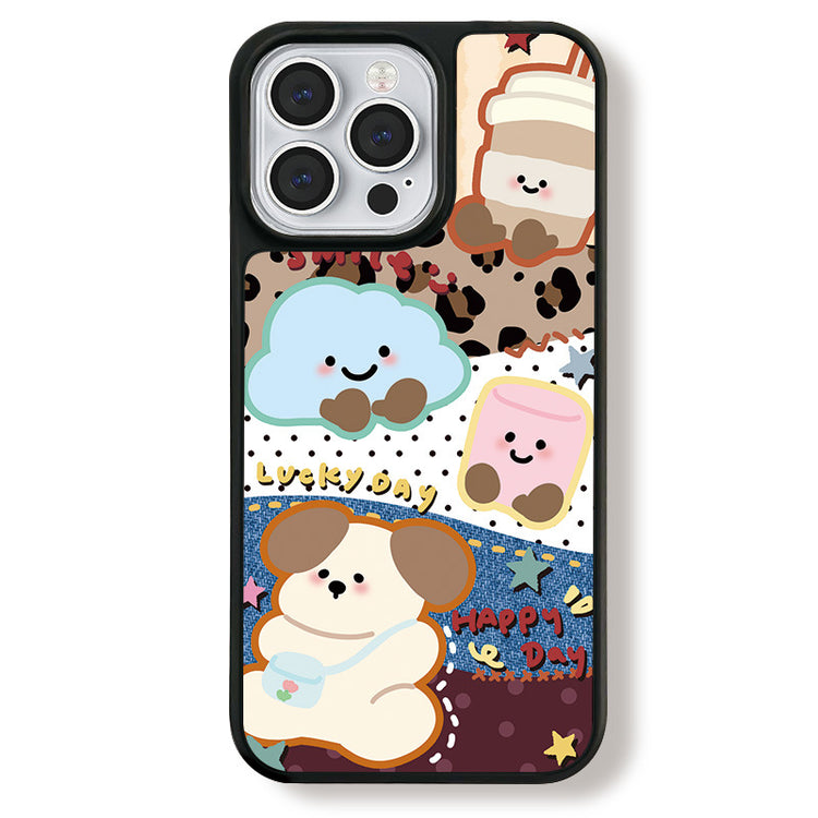 手機殼|蘋果16手機殼14Promax適用iPhone15磁吸光面碳纖紋殼小米14「LR1311」25.01-1