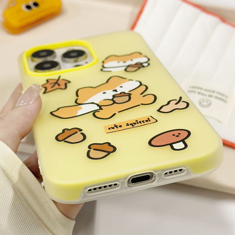 手機殼|蘋果15手機殼iPhone16適用12promax卡通13膚感果凍14二合一11「LR1711」25.07-3