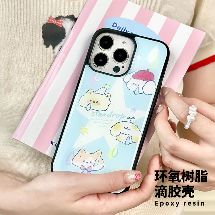 手機殼|蘋果15promax手機殼iPhone14Pro適用華為mate60滴膠殼13/12「LR0898」24.08-2