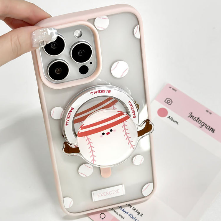 手機殼|13Promax磨砂磁吸蘋果15手機殼適用12磁吸支架iPhone14批發13「LR1075」24.12-2