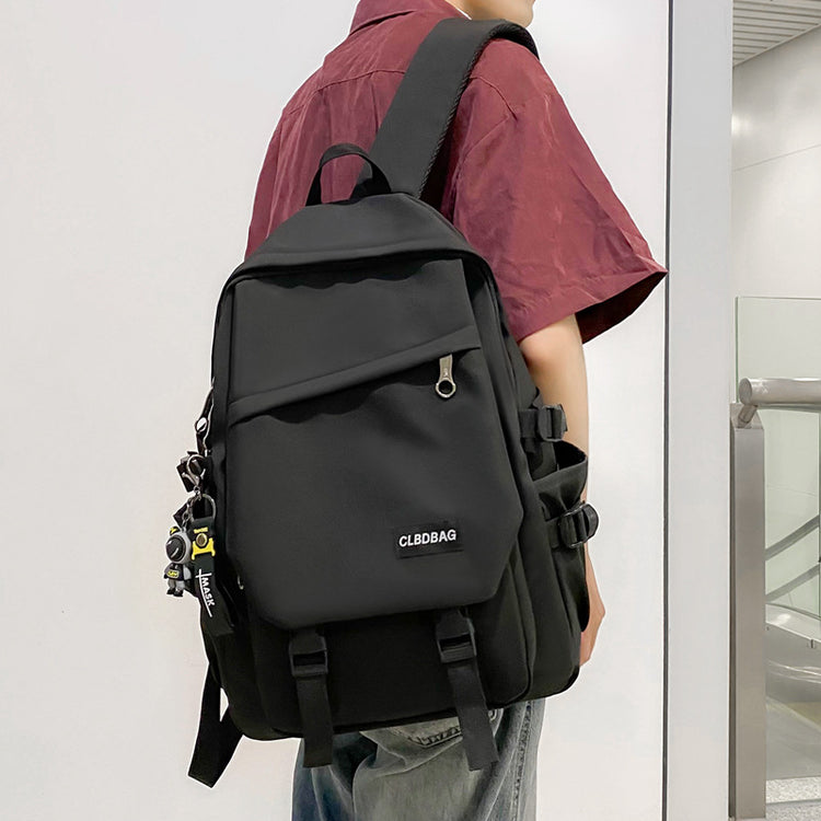 致青春|休閒雙肩包新款國中學生書包女多層套包大容量尼龍雙肩電腦包「2425-131」24.05-3