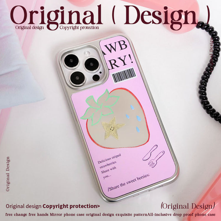 25.10-2手機殼|蘋果17promax磁吸鏡面碳纖紋殼14手機殼16適用iPhone15ins風「LR1820」25.10-2