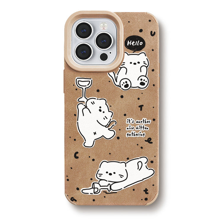 手機殼|蘋果16手機殼iPhone14貼皮殼15Promax創意13卡通12適用11Pro「LR1186」24.12-3