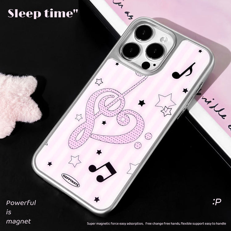 手機殼|蘋果17手機殼磁吸AG磨砂殼ins風16Promax適用iPhone14華為p80「LR1877」25.09-2