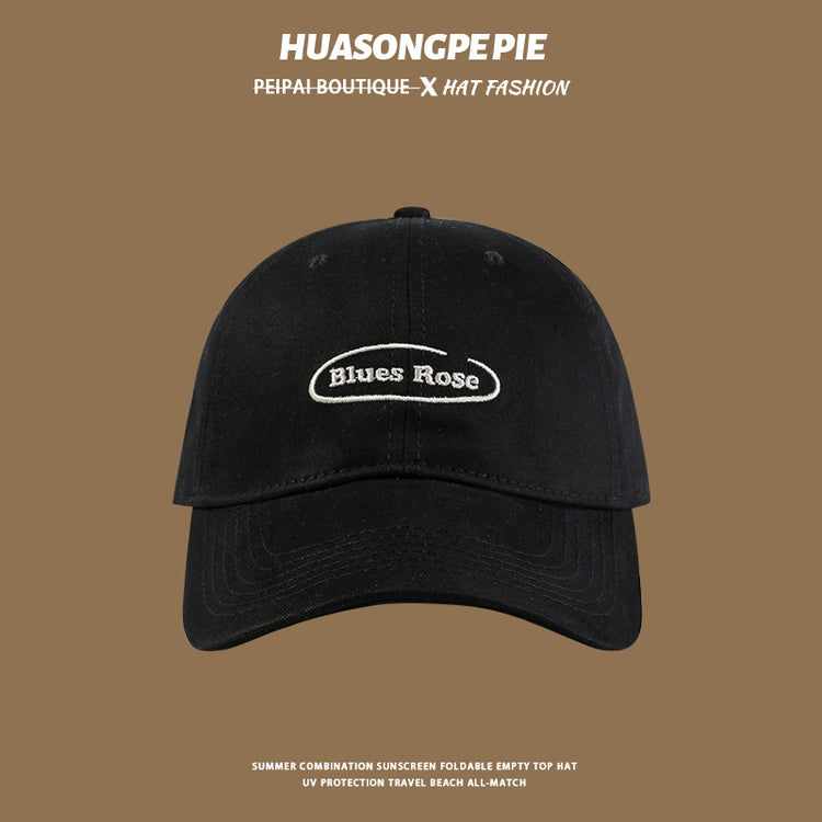 流行帽子|帽子棒球帽女夏季顯臉小防紫外線遮陽帽戶外騎行百搭鴨舌帽太陽帽「C4062」24.06-3