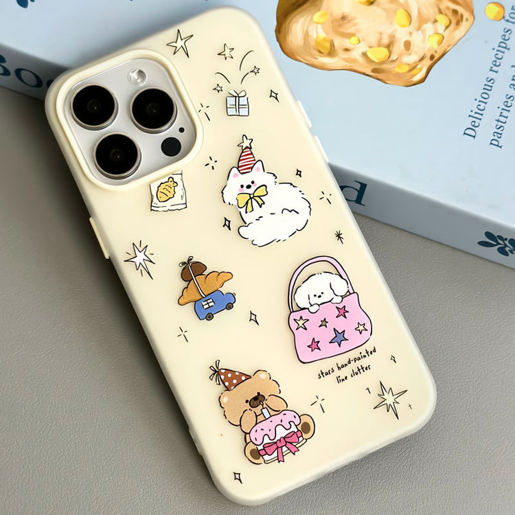 手機殼|蘋果16膚感果凍15pro手機殼iPhone14promax適用12卡通11批發「LR1145」24.11-1