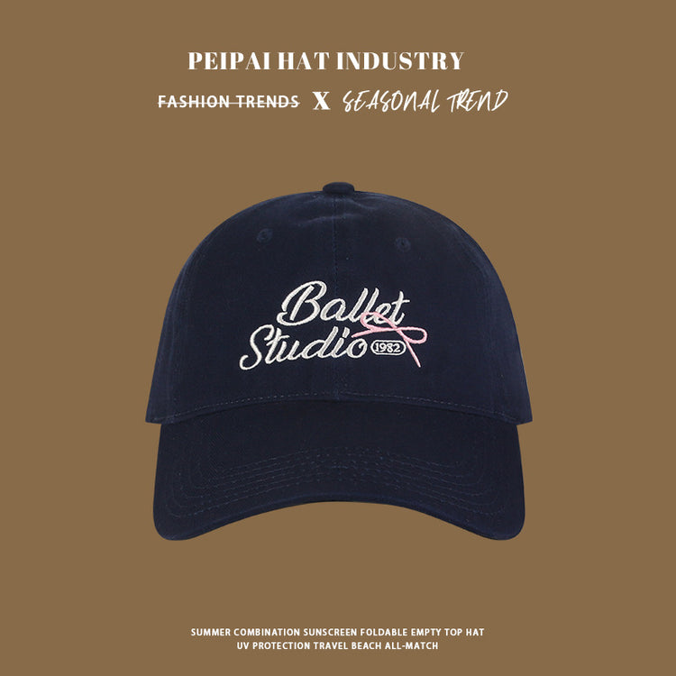 流行帽子|棒球帽女春秋新款休閒防曬帽戶外運動顯臉小時尚遮陽帽鴨舌帽子男「C4361」24.08-4