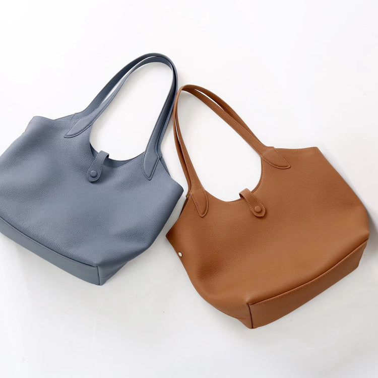 質感真皮|2025新頭層牛皮大容量手提托特包包女式通勤女款輕奢小眾高級感「OS53018」25.11-4