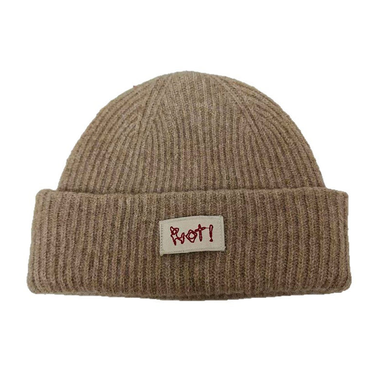 流行帽子|帽子女2025秋冬新款大頭圍顯臉小針織帽加厚防寒冷帽保暖毛線帽男「C5768」25.11-2