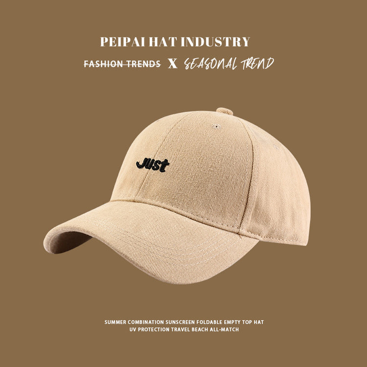 流行帽子|帽子加大加深寬帽檐棒球帽男女同款百搭大頭圍鴨舌帽運動遮陽潮「C4424」24.09-3