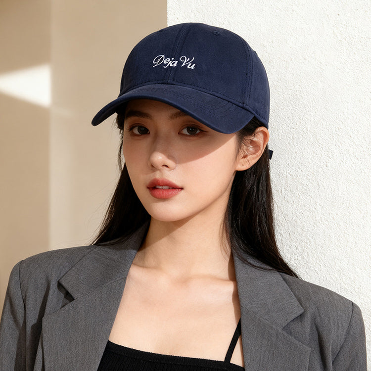 流行帽子|帽子女2025新款加大加深鴨舌帽學生情侶顯臉小寬帽檐大頭圍棒球帽「C5875」25.12-1