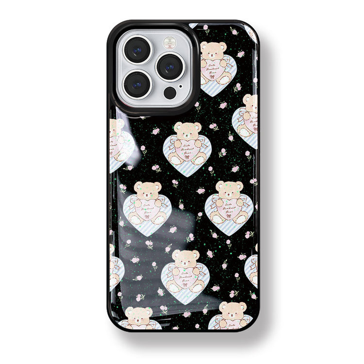 手機殼|蘋果16手機殼iPhone12適用14promax保護套13閃粉滴膠殼15Pro「LR1394」25.04-4
