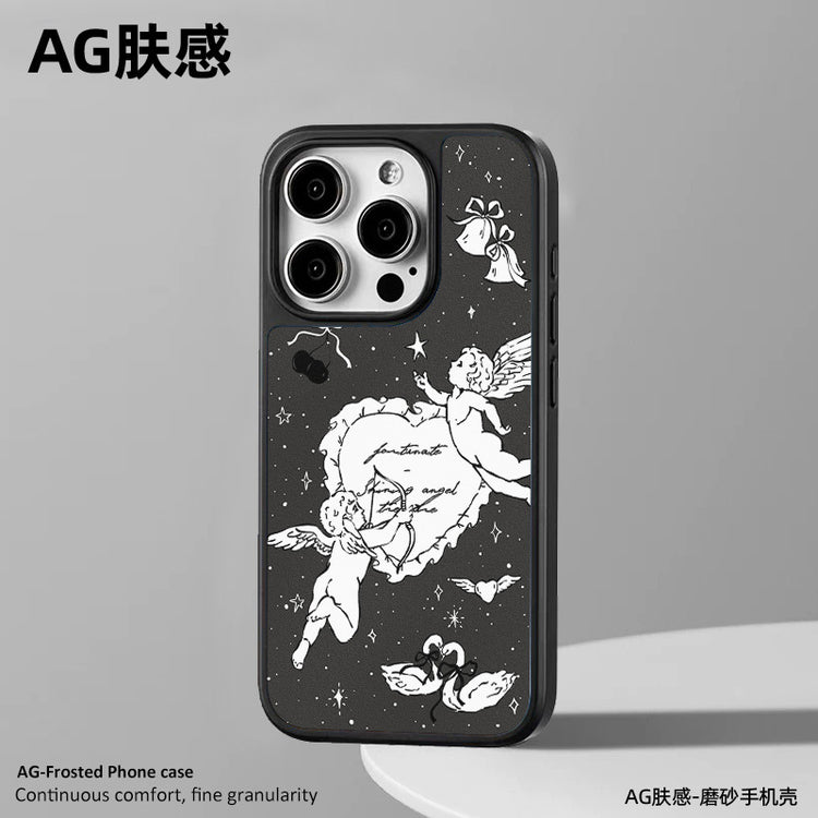 手機殼|蘋果16手機殼14pro適用13/12Promax磁吸AG磨砂碳纖紋iPhone15「LR1375」25.04-2