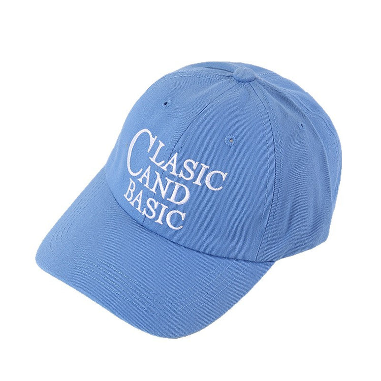 流行帽子|夏季新款遮陽帽子女韓版百搭棒球帽學生情侶顯臉小鴨舌帽戶外休閒「C1495」25.05-1