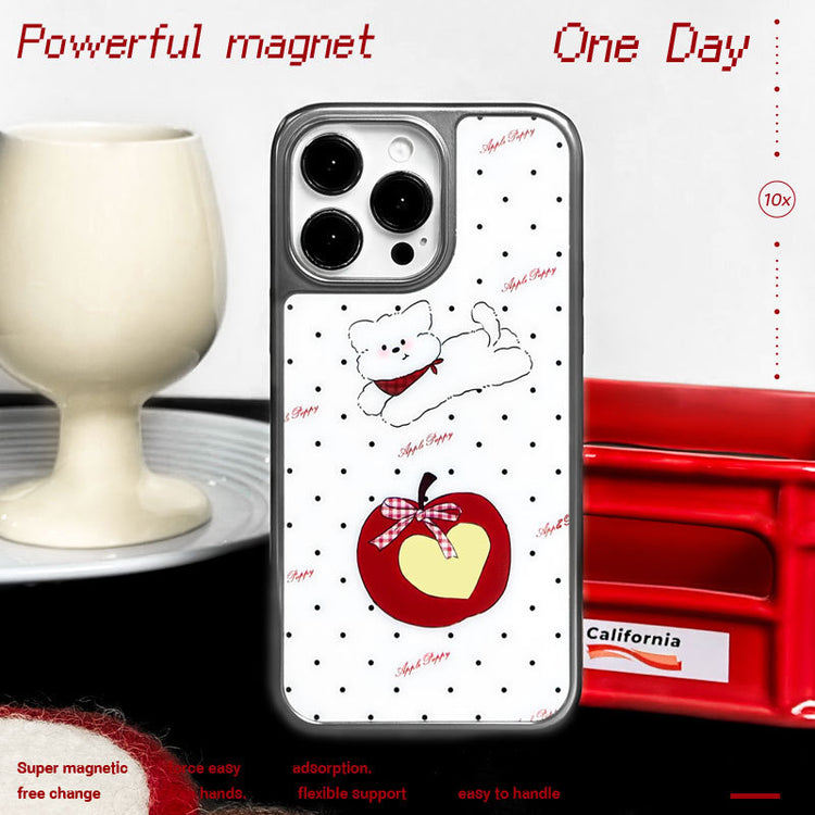 手機殼|ins風蘋果17手機殼16Promax適用iPhone15磁吸AG磨砂殼華為p80「LR1992」25.09-4