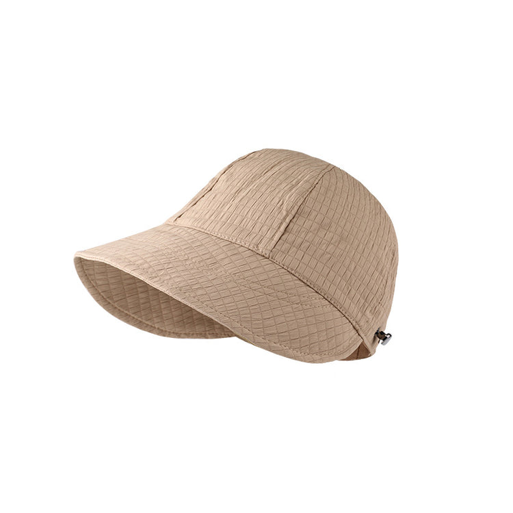 流行帽子|帽子女夏季防曬漁夫帽學生戶外防紫外線顯臉小趙露思同款休閒遮陽「C3934」24.08-4