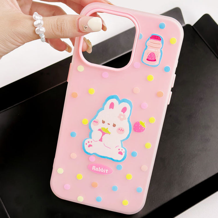 手機殼|iPhone16promax膚感果凍蘋果15手機殼14pro適用12手繩13批發「WL0304」24.09-2