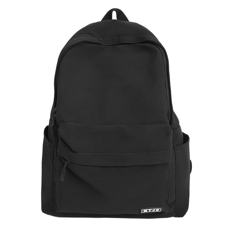 致青春|韓版ins大容量校園簡約時尚純色書包女大學生國中高中生雙肩背包「6062-128」25.07-4