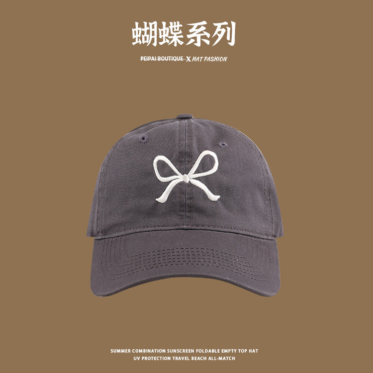 流行帽子|帽子防曬帽夏季女戶外防紫外線遮陽帽遮臉日系小清新顯臉小鴨舌帽「C4040」24.06-1