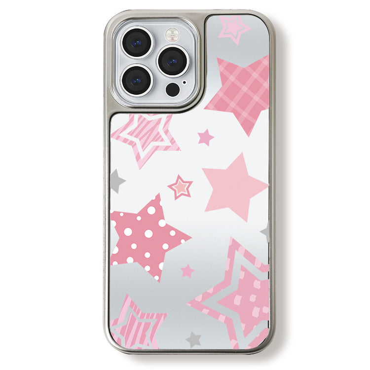 手機殼|14Pro適用iPhone15磁吸蘋果16手機殼鏡面碳纖紋殼華為P70小米「LR1769」25.06-4