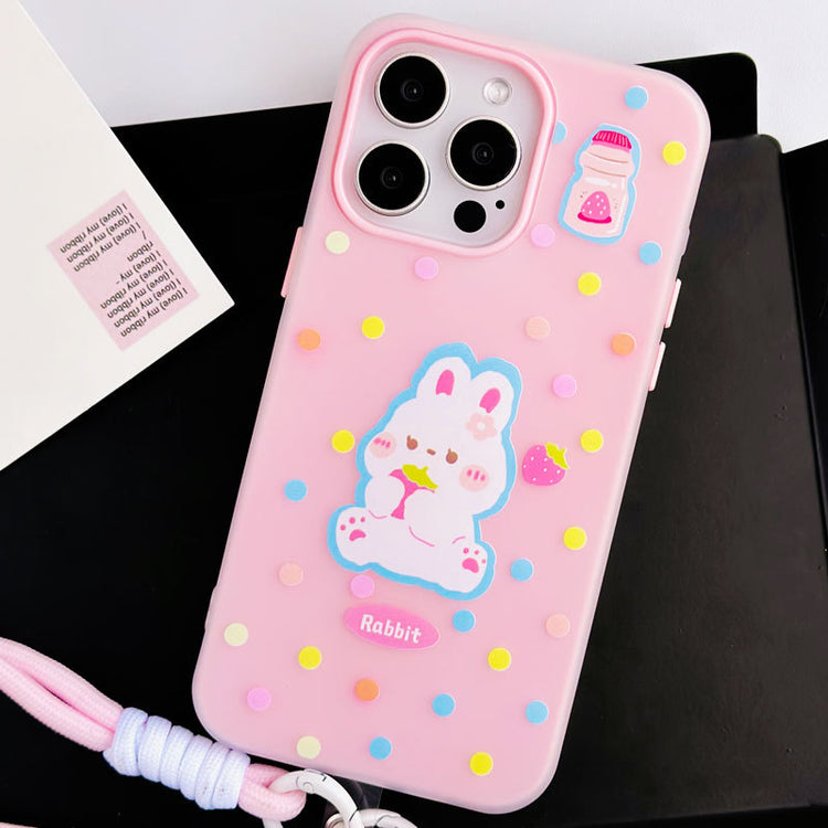 手機殼|iPhone16promax膚感果凍蘋果15手機殼14pro適用12手繩13批發「WL0304」24.09-2
