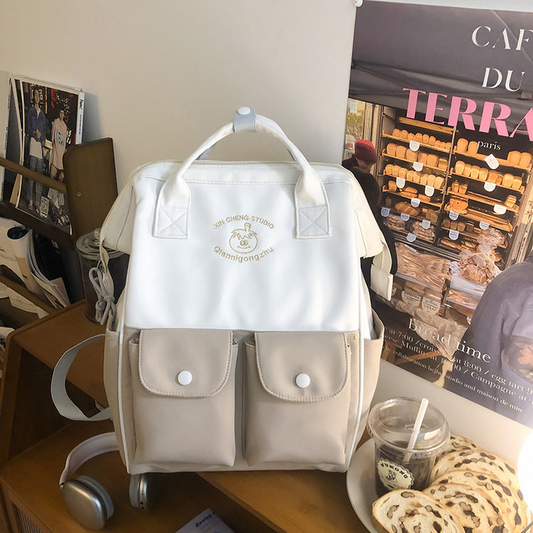 致青春|日系ins書包甜美少女中小學生三到六年級森系小清新學院風雙肩包「875-380」24.04-1