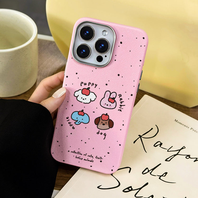 手機殼|iPhone16適用15批發14Promax蘋果13手機殼12銀框皮紋殼11批發「LR1141」25.04-3
