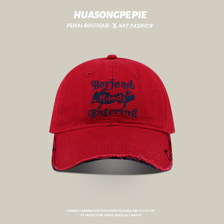 流行帽子|帽子春夏帽子遮陽帽女防曬防紫外線時尚遮臉鴨舌帽戶外學生棒球帽「C3656」24.02-2