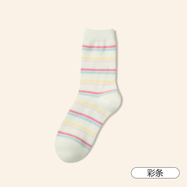 女襪|秋冬襪子女加絨加厚蓄熱鎖溫澳絨襪軟糯舒適親膚彈力諸暨襪子批發「DMS24084」24.12-5