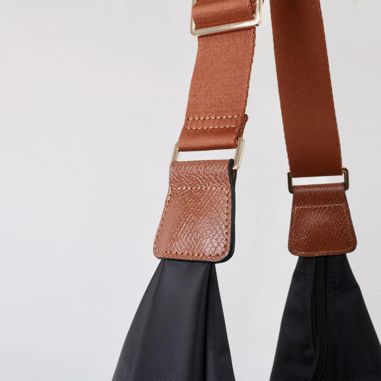 質感真皮|王菲同款2025新款大容量牛津布頭層牛皮托特包高級感通勤斜背包「3789」25.03-1