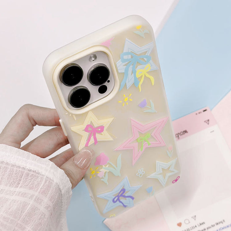 手機殼|蘋果15手機殼iPhone16promax膚感果凍14適用12pro韓系ins風11「LR1740」25.07-5