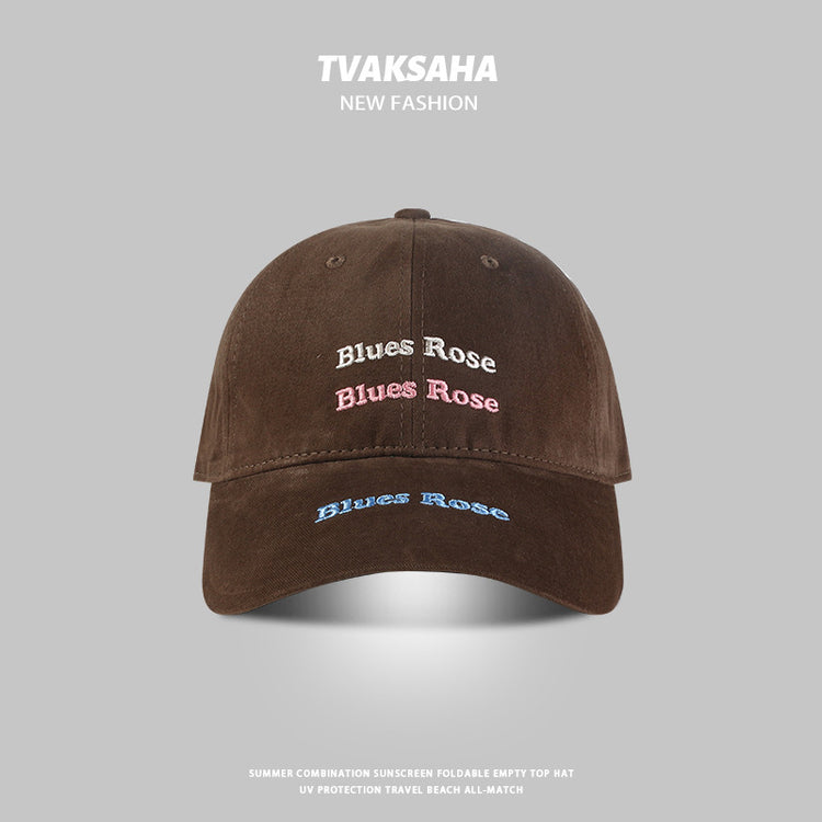 流行帽子|大頭圍棒球帽子夏季女加大加深顯臉小遮陽帽戶外出行休閒鴨舌帽子「C4228」24.08-1