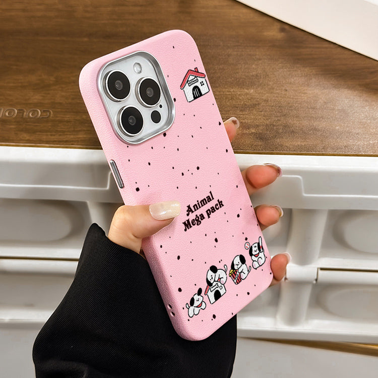 手機殼|iPhone16適用15批發14Promax蘋果13/12銀框皮紋手機殼11批發「LR1200」25.04-3