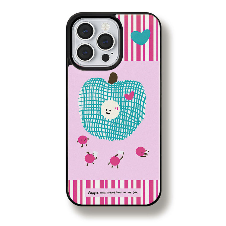 手機殼|14Promax蘋果16手機殼iPhone15磁吸磨砂黑框殼適用12磁吸支架「WL0135」24.12-2