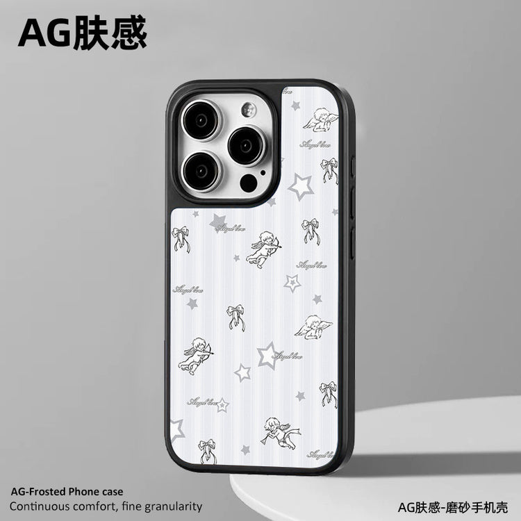 手機殼|蘋果16手機殼磁吸AG磨砂碳纖紋15iPhone14適用13新款12Pro女「LR1402」25.04-2