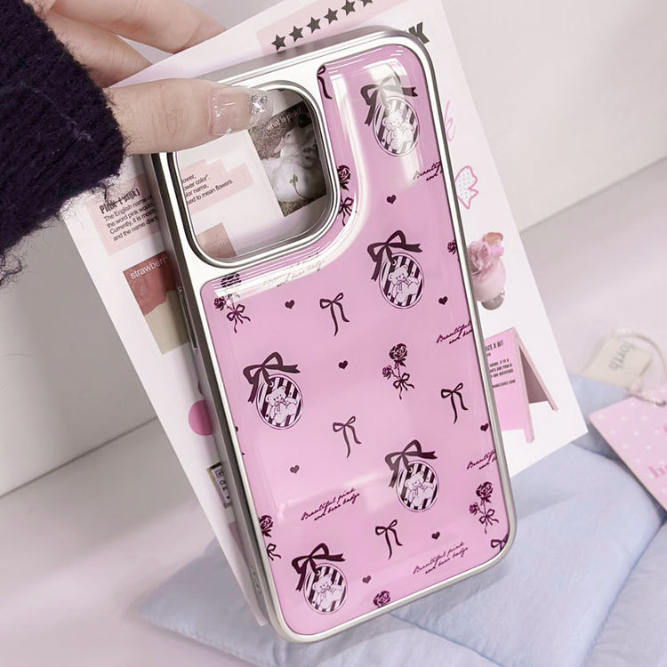 手機殼|蘋果16Proma手機殼15適用iPhone14pro電鍍銀邊滴膠13小米14「LR1417」25.03-4