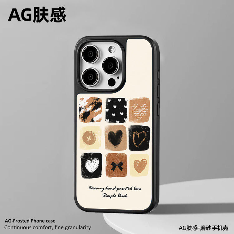 手機殼|15磁吸AG磨砂碳纖紋iPhone14pro適用13蘋果16手機殼12Promax「LR1436」25.04-2