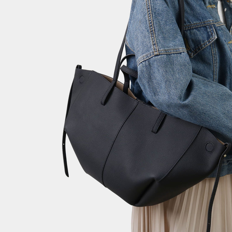 質感真皮|2025新款高級感輕奢頭層牛皮翅膀手提單肩子母通勤包斜挎托特包包「9230」25.11-4