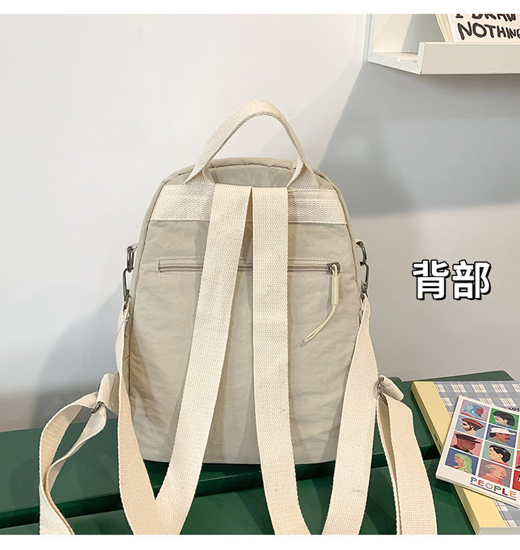 致青春|雙肩包2024新款時尚潮旅行大容量背包女士書包斜挎單肩輕便包「177-125」24.10-4