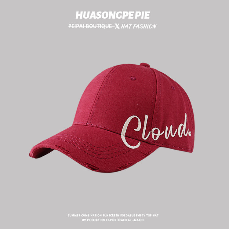 流行帽子|棒球帽女百搭浪漫休閒帽學生情侶顯臉小鴨舌帽硬頂潮流遮陽帽男「C3725」24.03-2