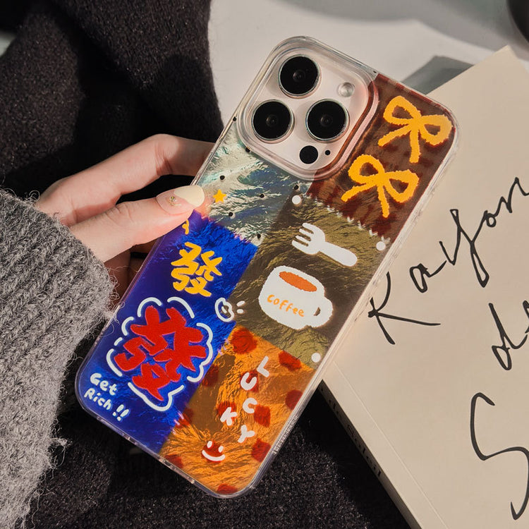 手機殼|iPhone16手機殼14Pro蘋果15Promax批發13卡通12適用11冰川紋「LR1356」24.12-4