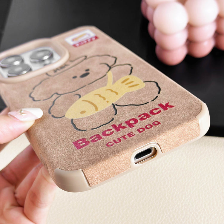 手機殼|iPhone14貼皮殼蘋果16手機殼15PROMAX保護套13Pro卡通12適用「LR1198」24.12-1