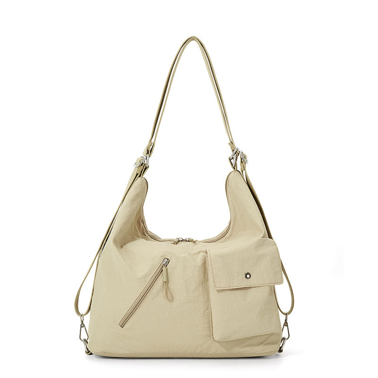 致青春|旅遊輕便單肩包通勤戶外休閒斜背包女2025新款大容量包包女「9765-125」25.09-2