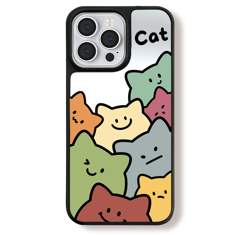 手機殼|iPhone15蘋果16手機殼13鏡面碳纖紋殼14適用華為mate60P70「WYB1007」25.03-1