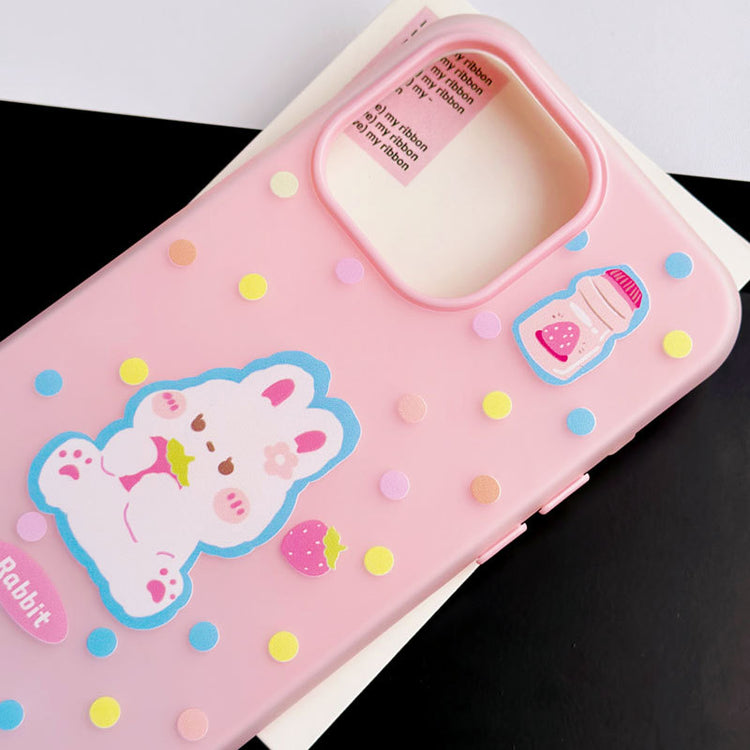 手機殼|iPhone16promax膚感果凍蘋果15手機殼14pro適用12手繩13批發「WL0304」24.09-2
